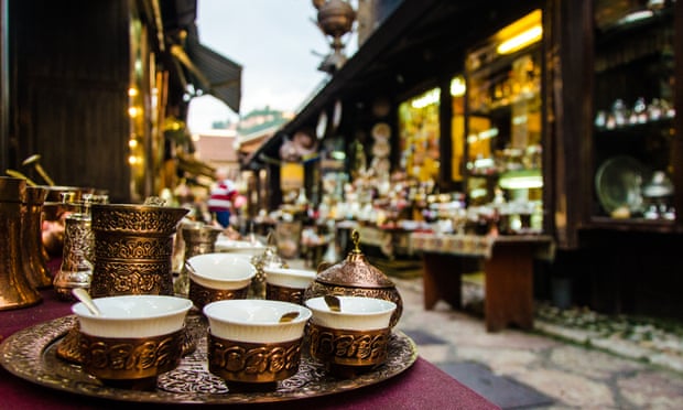 Baščaršija, Sarajevo’s old town.