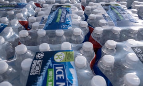 ‘Although water bottles are recyclable, Americans throw away about 80% of the bottles they use – and, by some estimates, Americans use 1,500 plastic bottles of water every second.’