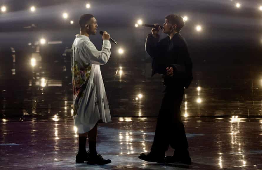Mahmood & Blanco from Italy.