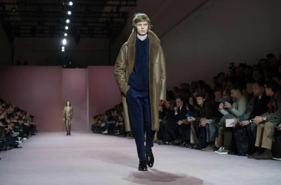 Berluti Ready to Wear collection by French designer Haider Ackermann for Berluti in Paris