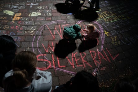 Children at vigil