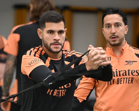 Bruno Guimarães in training