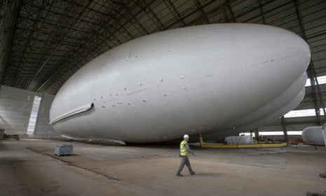 Secreted in a hangar a few miles south of Bedford sits the world’s largest aircraft