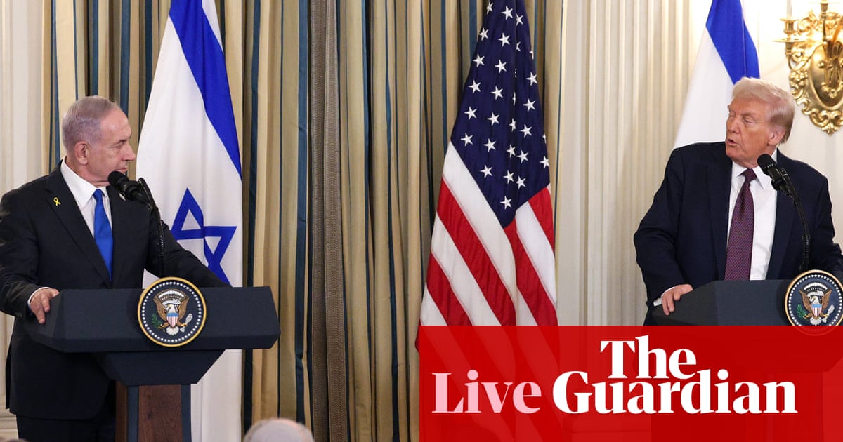 Trump demands Hamas accept US plan to ‘end Gaza conflict’ as Netanyahu says Israel will ‘finish the job’ if they don’t – live | Trump administration Trump demands Hamas accept US plan to ‘end Gaza conflict’ as Netanyahu says Israel will ‘finish the job’ if they don’t – live | Trump administration