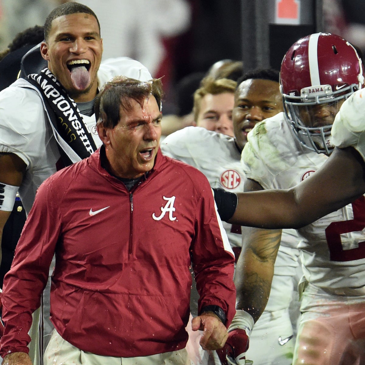 Alabama's title proves Nick Saban is the greatest college coach in history  | College football | The Guardian