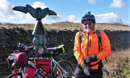Allen Ashworth bikepacking on the West Highland Way.