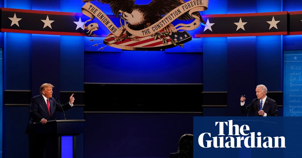 No props, no notes, no audience - but Trump-Biden debate will have ad breaks