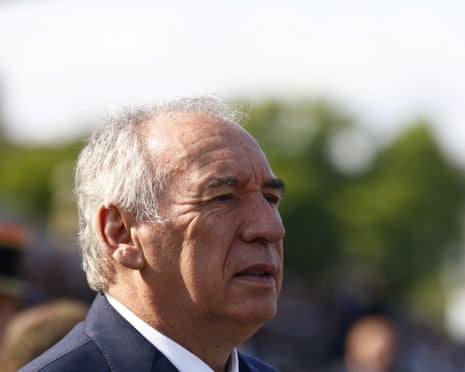 French prime minister François Bayrou arrives to the annual Bastille Day military parade during the Bastille day celebrations in Paris, France.