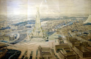 Palace of the Soviets. Schusev State Museum of architecture