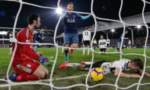 Fulham is knocked down by Harry Winks & # 39; injury time winner.