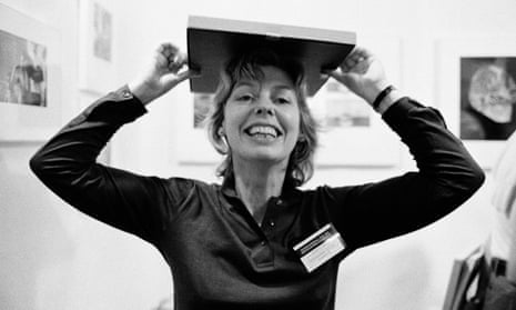 Sue Davies at the Photographers’ Gallery, 1980.