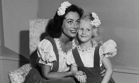 Joan Crawford with her adopted daughter Christina.
