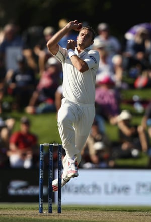 New Zealand V Australia Day Two Of The Second Test As It