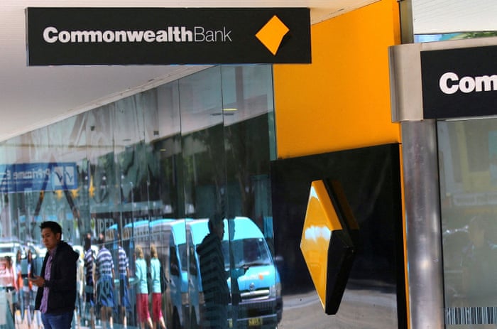 Uma filial do Commonwealth Bank of Australia em Sydney.