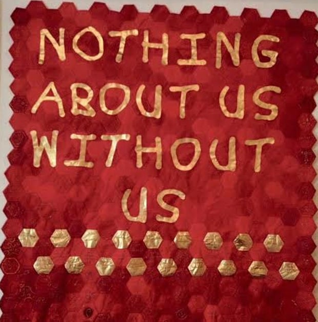 Photograph from the Disability Discrimination Act exhibition