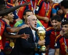Spain manager praises players after World Cup final victory over Argentina
