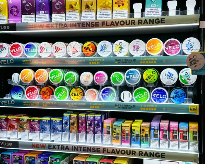 Experts concerned over health effects of high-dose nicotine pouches as sales soar in UK