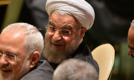 Iran’s President Hassan Rouhani has made clear he has different views to the Obama administration on fighting Isis.