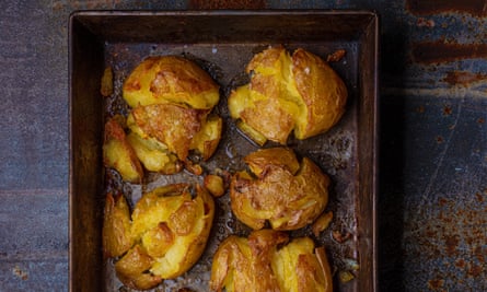 Malmann’s squashed potatoes by Olia Hercules.