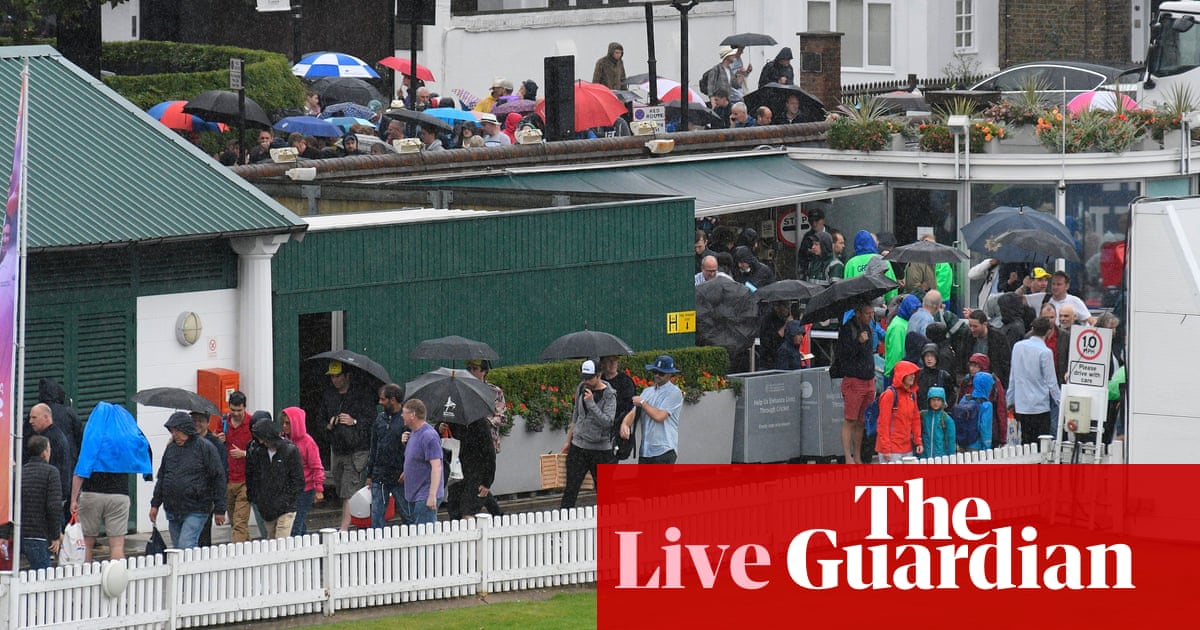 Ashes 2019: England v Australia second Test, day five start delayed by rain – live!