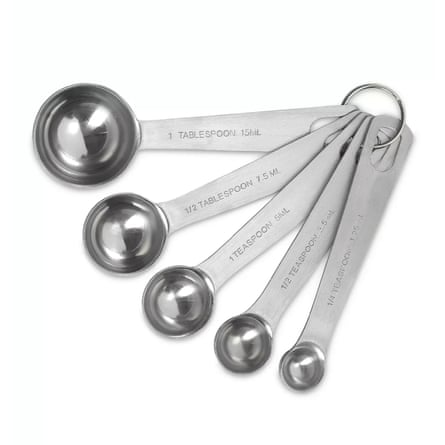 Tala Stainless Steel Measuring Spoons, Set of 5