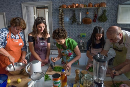 A cooking class in Palermo, Sicily