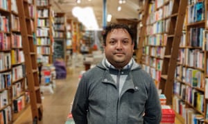 Saber Khan, manager of Topping and Co Booksellers, Bath, was looking forward to customers coming in to the shop again after the latest lockdown in England and Wales.