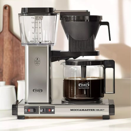 MOCCAMASTER KBG Select Filter Stainless-Steel Coffee Machine