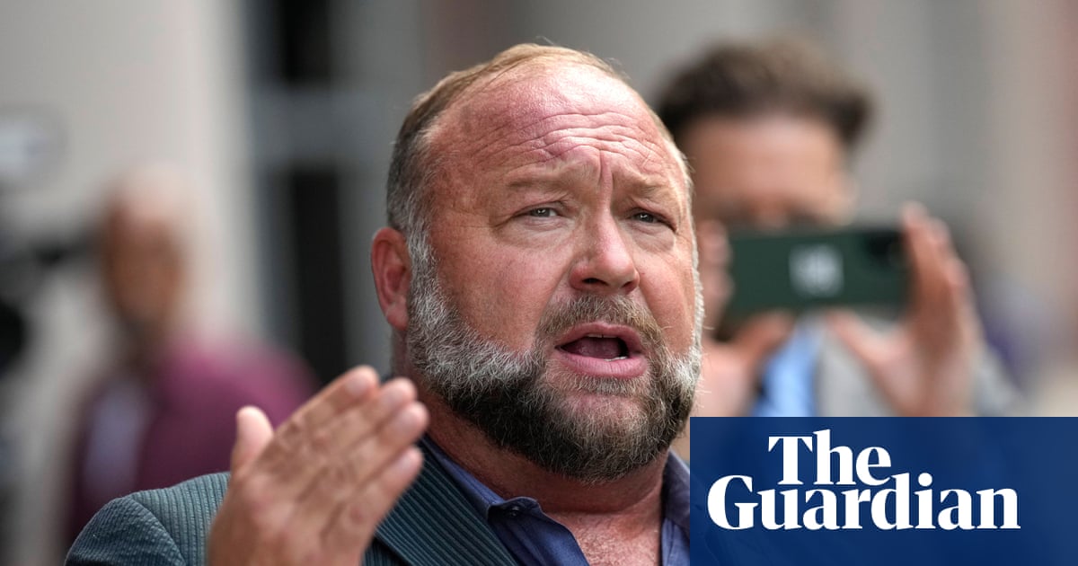 Texas slashes $50m judgment against Alex Jones over false claim Sandy Hook shooting was hoax