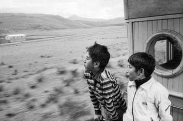 On the way to Huancayo, Peru, 1980