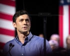 US senator Jon Ossoff condemns Trump as ‘draft-dodging, crook president’