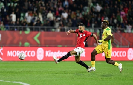 Mohamed Salah seals Egypt’s place in the quarter-finals with their third goal.