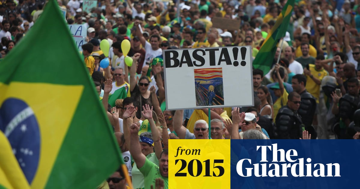 Brazil ruling party's treasurer charged in Petrobras scandal
