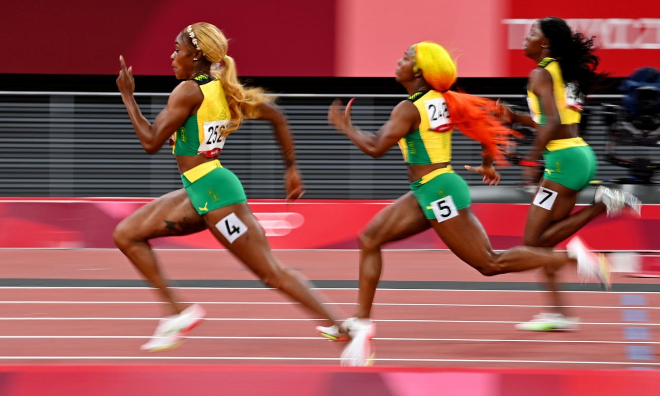 The women’s 100m final was a brilliant spectacle but you might have had to wait to watch it