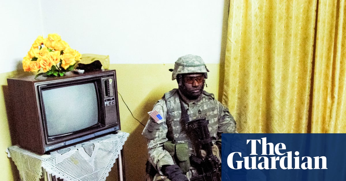 The shot that shows the absurdity of war: Peter van Agtmael’s best photograph