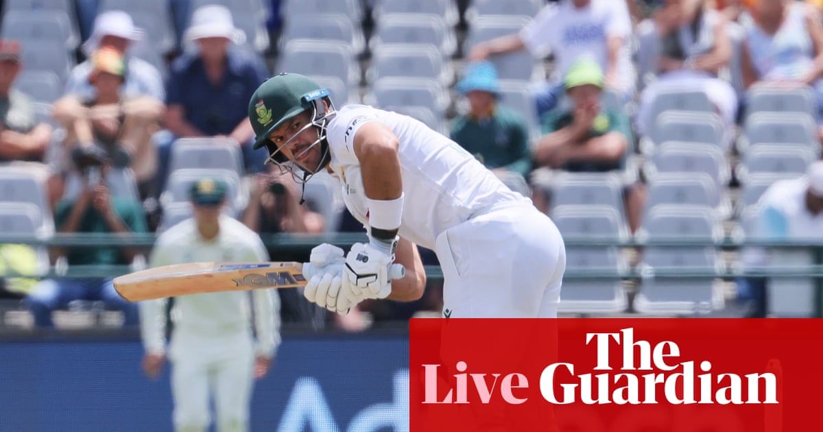 South Africa v Australia: third men’s cricket Test, day one – live