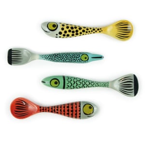 Fish spoons, £32.99, Hannahturner.co.uk