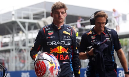 Max Verstappen is not in the best of moods during Sunday’s qualifying session at Interlagos
