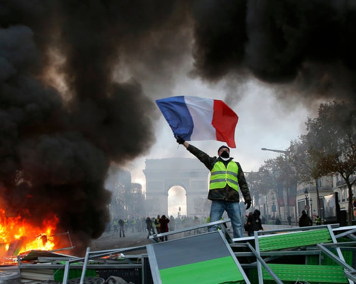French borrowing costs hit 24-year high as civil unrest and budget fears spook markets