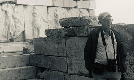 Stephen Mitchell at the ancient city of Sagalassos, in south-west Turkey. He led the first systematic survey of the site, in 1985.