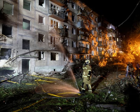 Ukraine war briefing: Missile attack on Kyiv kills at least four as Zelenskyy pushes to use Starlink for attacks in Russia