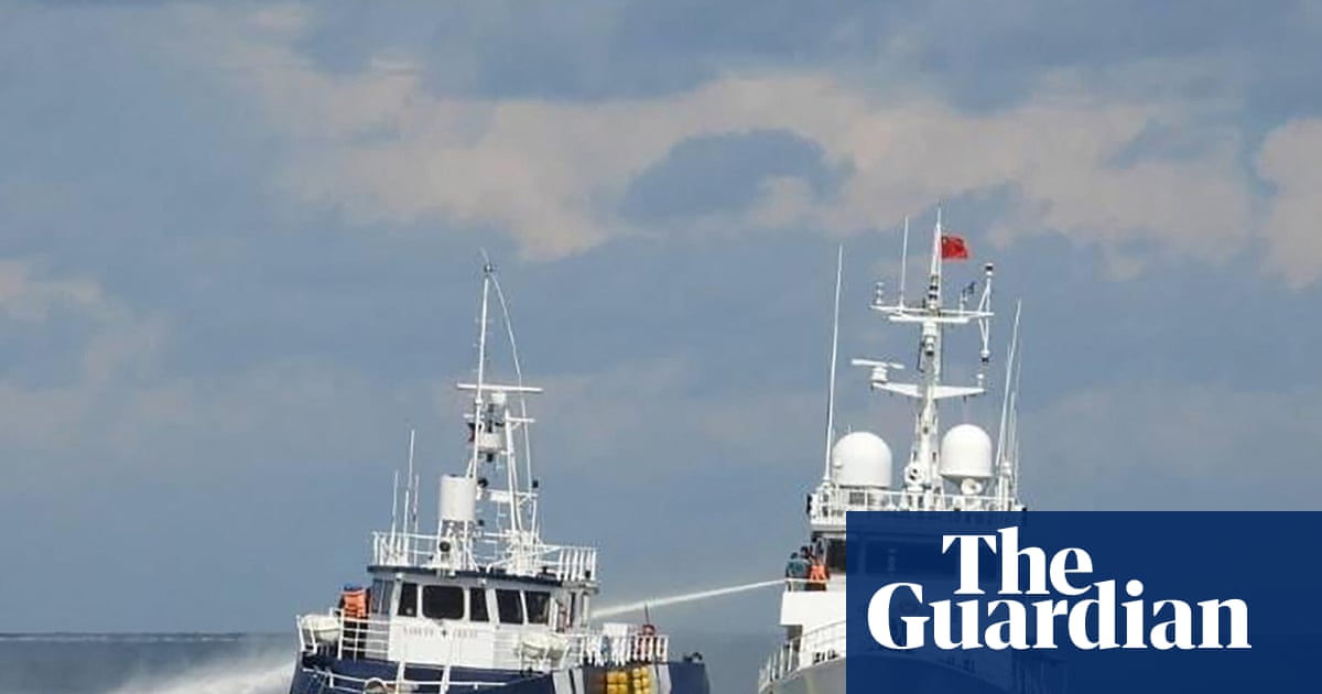 Philippines says Chinese ship ‘deliberately rammed’ government boat in South China Sea
