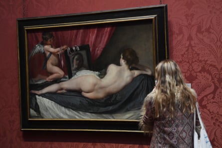 The Rokeby Venus by Diego Velazquez at the National Gallery.