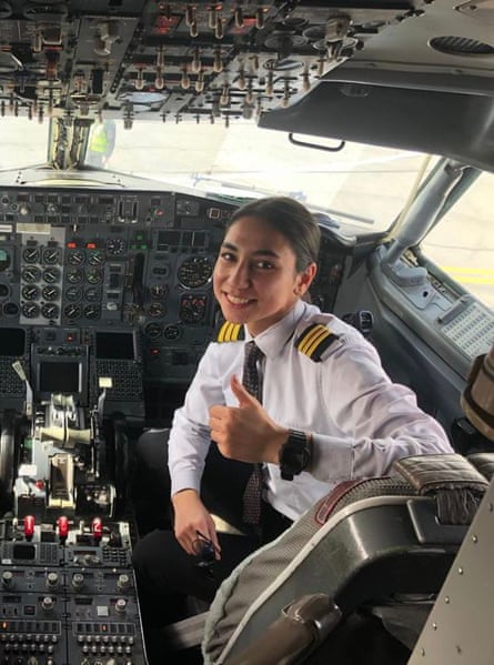 Mohadese Mirzaee, Afghanistan’s first female pilot