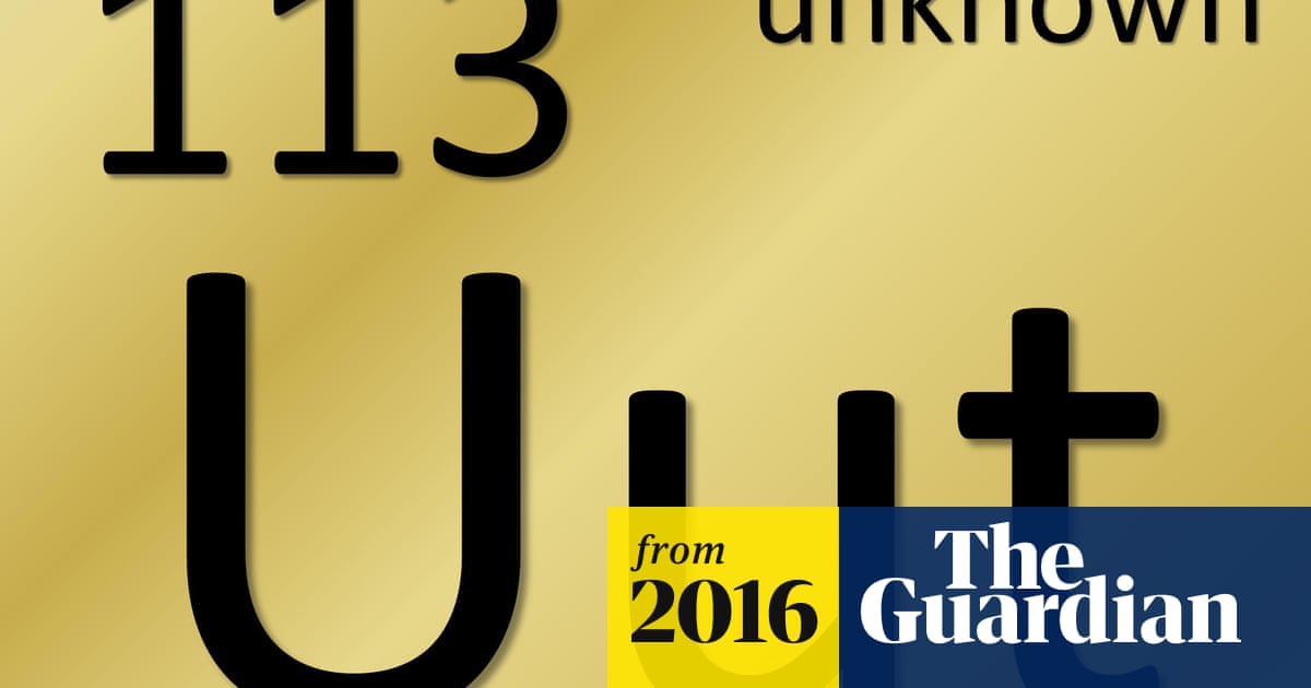 Periodic table's seventh row finally filled as four new elements are added