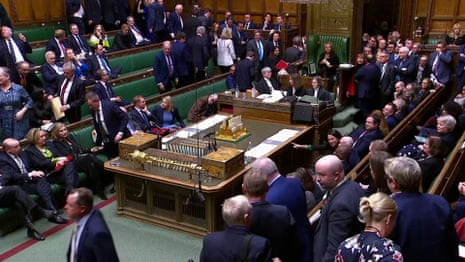 UK parliament descends into chaos over Gaza ceasefire vote – video report