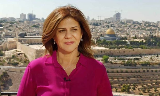 The Palestinian-American journalist Shireen Abu Aqleh