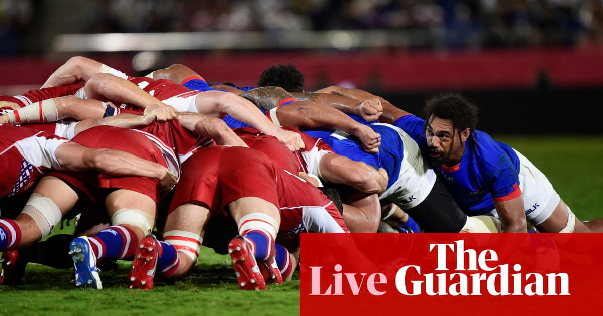 Russia v Samoa: Rugby World Cup 2019 – live!