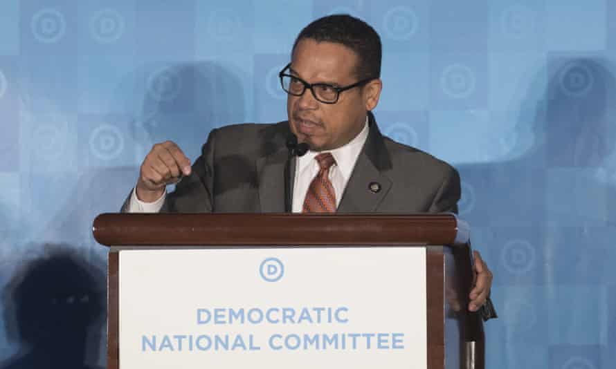 Keith Ellison, who narrowly lost the vote but was named deputy chair, made an appeal for unity.