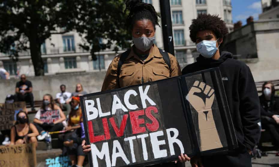 Black Lives Matter protest central London